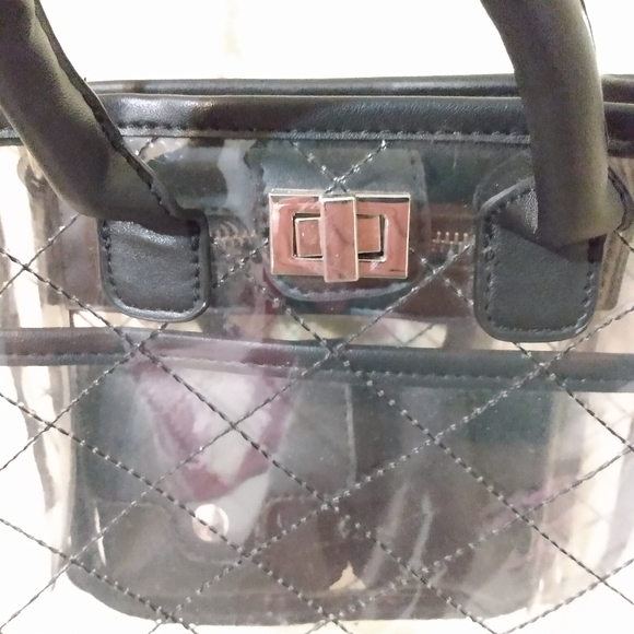 Hand bag, transparent, small - Picture 5 of 5
